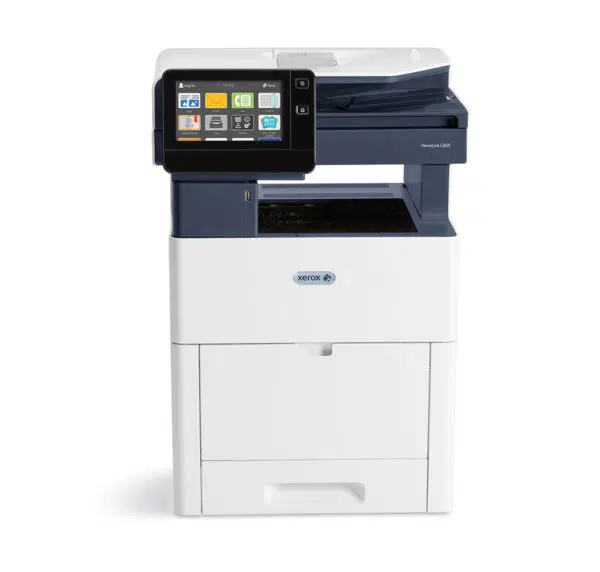 La VersaLink C605V-XL de Xerox, une imprimante multifonctionnelle, dotée d'un grand écran tactile couleur disposant de capacités avancées proposée par Xerox D&O Partners.