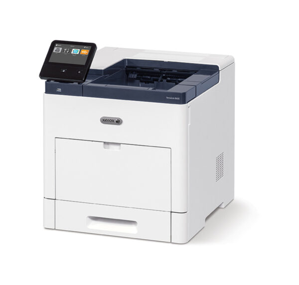 Xerox VersaLink B600 printer with touch-sensitive control panel, representing an efficient and modern printing solution for businesses, offered by Xerox D&O Partners.