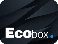 Logo van de 'TBC Ecobox' app, aangeboden door D&O Partners, met een focus op duurzaamheid en ecologisch verantwoord documentbeheer.