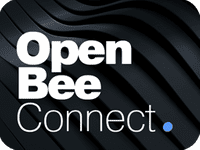 Xerox D&O Partners' 'Open Bee Connect' logo for an innovative connectivity and document management solution.