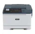 Imprimante couleur compacte Xerox C310 avec panneau de commande numérique, idéale pour les besoins d'impression quotidiens dans les petits bureaux ou à domicile, proposée par D&O Partners.