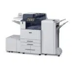 Imprimante Multifonction Xerox AltaLink B8100, avec un bac à papier haute capacité et un module de finition, pour les environnements de travail exigeants, disponible chez D&O Partners.