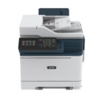 Een Xerox C315 multifunctionele kleurenprinter met een geavanceerd bedieningspaneel en automatische documentinvoer, ideaal voor kantooromgevingen die behoefte hebben aan veelzijdige print-, scan- en kopieerfunctionaliteiten