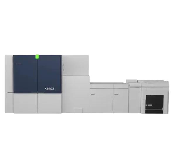 La presse Xerox Baltoro et sa haute technologie à jet d'encre pour les travaux d'impression professionnels, un design épuré soulignant sa conception moderne et ses capacités avancées, proposée par D&O Partners.