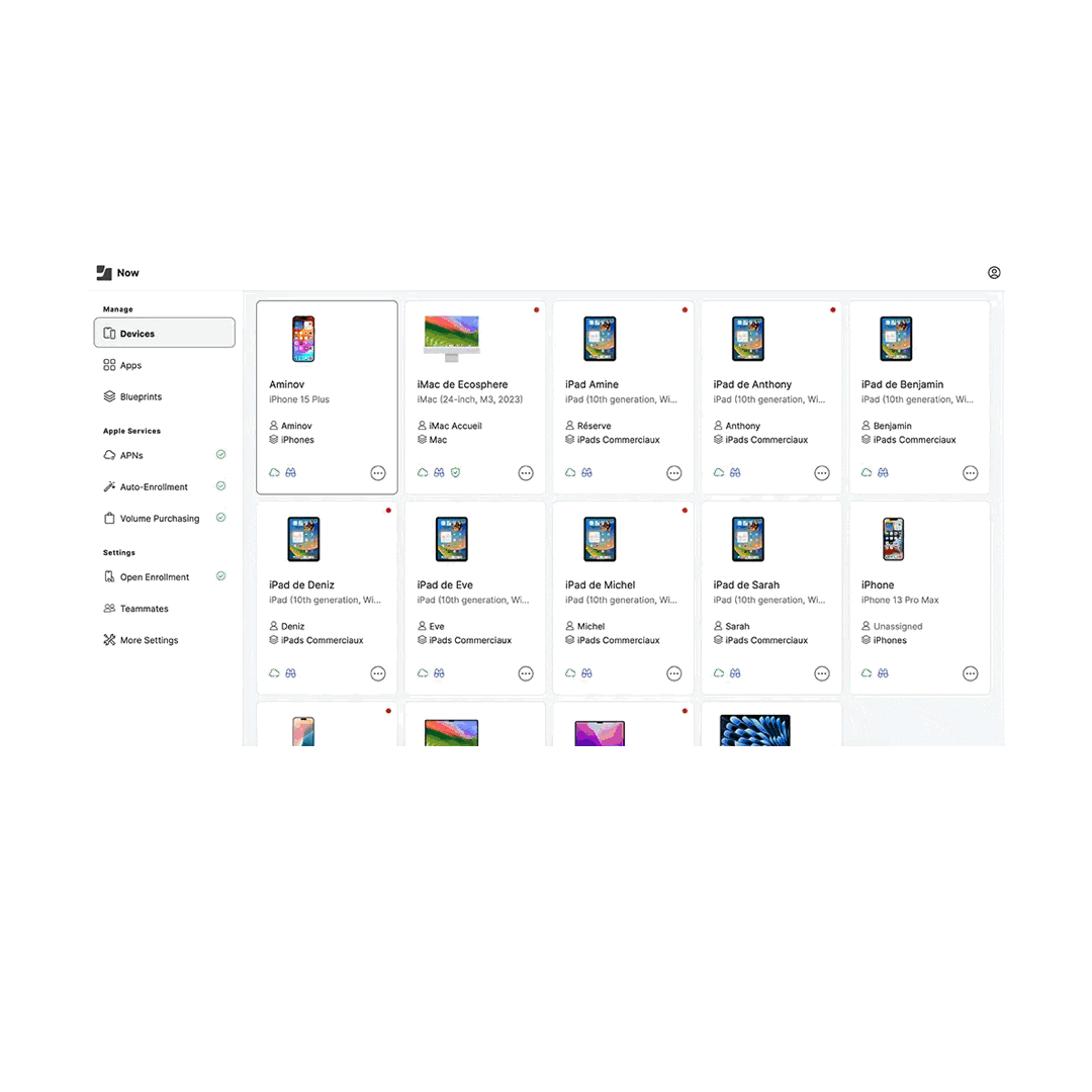 gif-do-beewa animation de différents produits apple pour DO Partners et Beewa